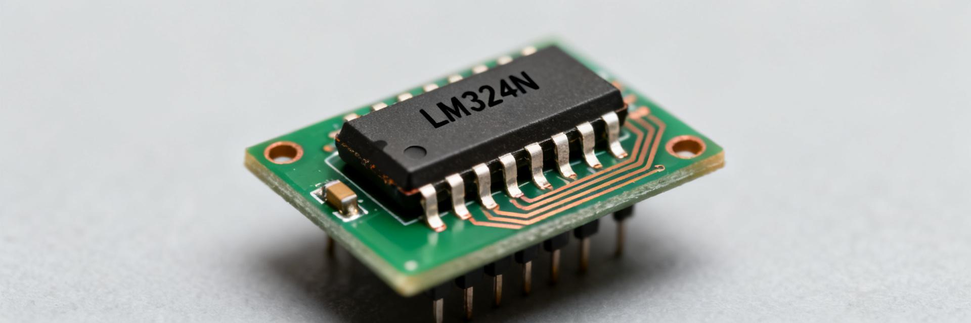 LM324N IC Internal Architecture Diagram